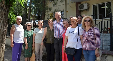 Başkan Bağcı ve Eşinden Halk Eğitim Merkezi'nin Yıl Sonu Sergisine Destek