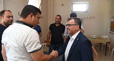 Başkan Hakan Şehirli, Çandır Mahallesindeki Vatandaşlarla Buluştu