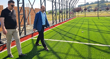 Başkan Önder Lapanta Çalışmaları Yerinde İnceliyor