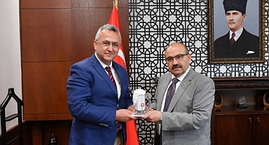 Başkan Semizel’den Vali İsmail Ustaoğlu’na Ziyaret