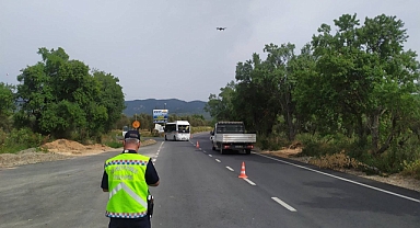 Drone ile Havadan Trafik Denetimi