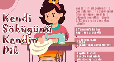 Edremit Belediyesi’nden Yaratıcı Atölye Duyurusu: 