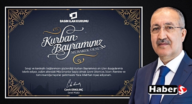Genel Müdür Erkılınç'tan Kurban Bayramı Mesajı