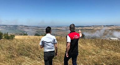 Gönen Jeotermal Kaynaklı Tarıma Dayalı İhtisas Sera Organize Tarım Bölgesi'nde Altyapı Çalışmaları Tüm Hızıyla Devam Ediyor
