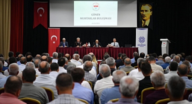 Gönen Muhtarlar Buluşması Programı Yapıldı