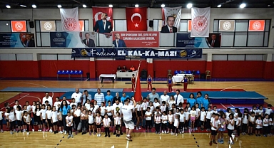 Havran Kocaseyit Cimnastik Şenliği Coşkuyla Gerçekleşti