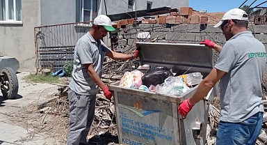 Kepsut Belediyesi Temizlik Hizmetlerini Aralıksız sürdürüyor