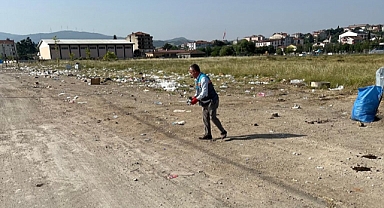 Manyas Belediyesi'nden Panayır Sonrası Temizlik Seferberliği