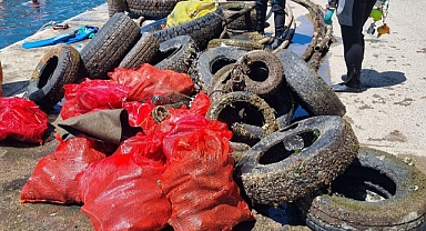 Marmara Denizi ve Dünya Çevre Günü'nde Erdek'te Çevre Temizliği Gerçekleştirildi