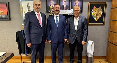 MHP'li Yüksel’e Ziyaretçi Akını