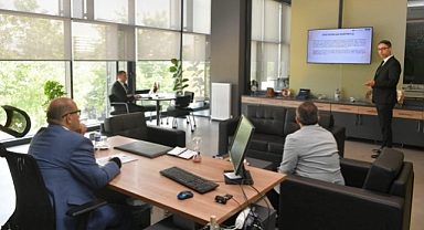 Vali İsmail Ustaoğlu Aksa Doğalgaz Dağıtım Merkezi'ni Ziyaret Etti