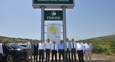Vali İsmail Ustaoğlu, Gönen TDİOSB Proje Alanını Ziyaret Etti