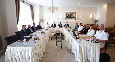 Vali Ustaoğlu, Ege Bölgesi Düzensiz Göçle Mücadele Koordinasyon Toplantısı'na Katıldı