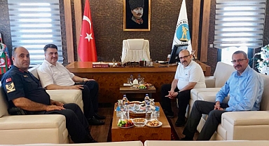 Vali Ustaoğlu'ndan Havran Belediyesi'ne Ziyaret