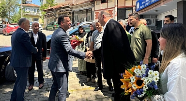 Vekil Yüksel'den Başkan Göksel’e Hayırlı Olsun Ziyareti