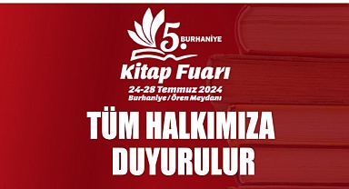 5. Burhaniye Kitap Fuarı Başlıyor!