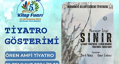 5. Burhaniye Kitap Fuarı'nda Tiyatro Gösterimleri