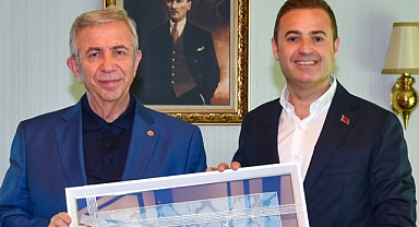 Ahmet Akın, Mansur Yavaş’ı Ziyaret Etti