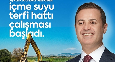 Altınova Mahallesi'nde İçme Suyu Terfi Hattı İnşaatı İçin Temel Atma Töreni Düzenleniyor