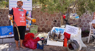 Ayvalık'ta Mavi Bayrak Töreninde Tepki Çeken Görüntüler