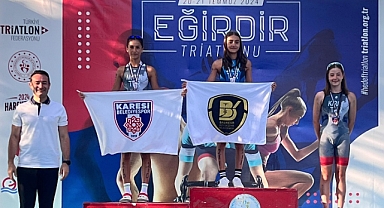 Balıkesir Büyükşehir Belediyespor Triatlon'da Zirveyi Zorluyor!