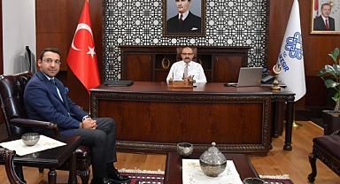 Balıkesir Cumhuriyet Savcısı Ömer Faruk Keser'den Vali Ustaoğlu'na Ziyaret