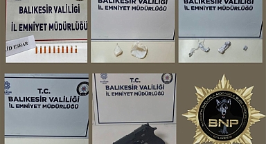 Balıkesir'de Büyük Çaplı Narkotik Operasyon: 4 Tutuklama !