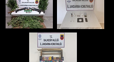 Balıkesir'de Kaçakçılık ve Uyuşturucu Operasyonu