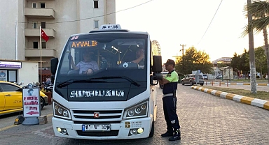 Balıkesir İl Jandarma Komutanlığı'ndan Yolcu Taşıyan Araçların Denetimi