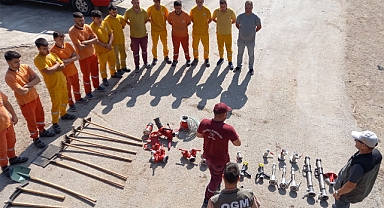 Balıkesir Orman Bölge Müdürlüğü'nden Orman Yangınlarına Karşı Eğitimli Yer Ekipleri