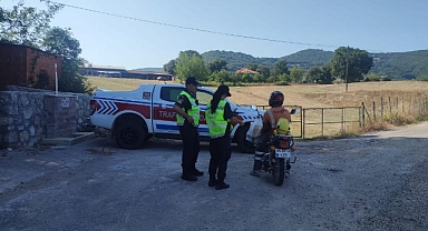 Balıkesir Trafik Şube Ekipleri Denetimlere Devam Ediyor