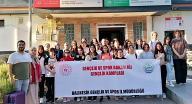 Balıkesirli Gençler Yaz Dönemi Gençlik Kamplarına Uğurlandı