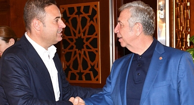 Başkan Ahmet Akın, Ankara Büyükşehir Belediye Başkanı Mansur Yavaş ile Görüştü