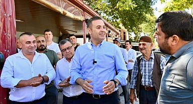 Başkan Ahmet Akın'dan Köseler Mahallesi Ziyareti