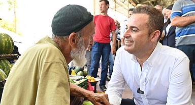 Başkan Ahmet Akın, Kepsut'ta Hemşehrileriyle Buluştu