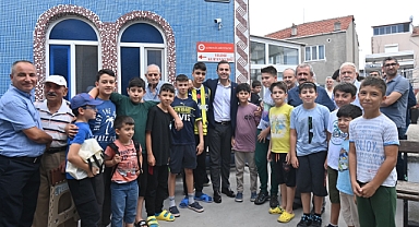 Başkan Ahmet Akın Yıldız Mahallesinde Vatandaşlarla Buluştu