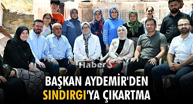 Başkan Aydemir'den Sındırgı'ya Çıkartma