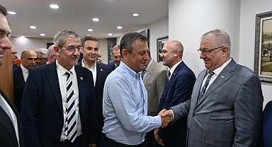 Başkan Ertaş, CHP Genel Başkanı Özgür Özel'i Karşıladı