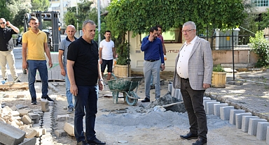 Başkan Mehmet Ertaş, Yeni Haftaya Şantiyede Başladı