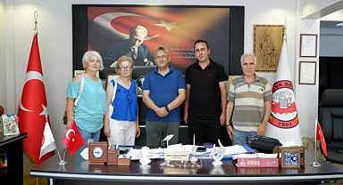 Başkan Semizel'den Ziyaret Teşekkürü