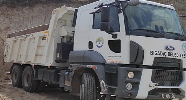 Bigadiç'te Yol Yapım Çalışmaları Son Sürat Devam Ediyor