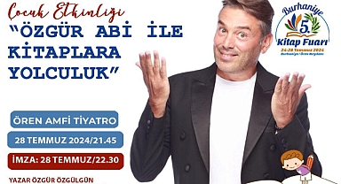 Burhaniye 5. Kitap Fuarı'nda Çocuklar İçin Özel Etkinlik: 