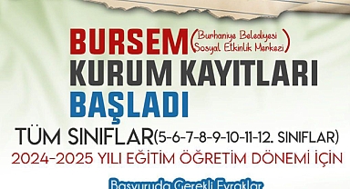 Burhaniye’de BURSEM Kayıtları Başladı