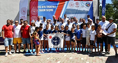 Erdek'te U11-U13-U15 Triathle Milli Takım Seçme ve Türkiye Şampiyonası Heyecanı