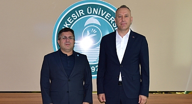 Gençlik ve Spor İl Müdürü Adem Özalp'tan BAÜN Rektörü Prof. Dr. Yücel Oğurlu'ya Ziyaret