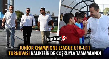 Junior Champions League U10-U11 Turnuvası Balıkesir'de Coşkuyla Tamamlandı