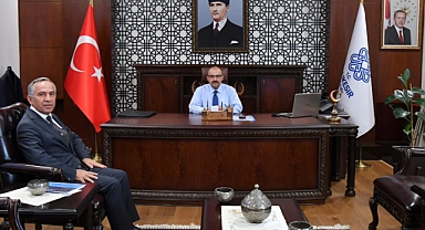 Kamu Özel Ortaklığı Bursa Bölge Müdürü Erdoğan Dedeoğlu'ndan Vali Ustaoğlu'na Ziyaret