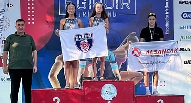 Karesi Belediyespor’un Triatlon Başarısı: Eğirdir Triatlonu’ndan Madalyalarla Döndüler