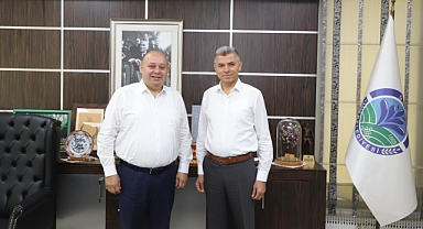 Kaymakam Yurt, Gönen Belediye Başkanı Palaz’ı Ziyaret Etti