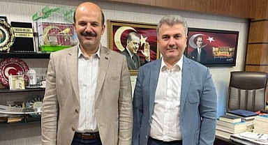 Mustafa Canbey, İvrindi Belediye Başkanı Önder Lapanta’yı Meclis’te Ağırladı